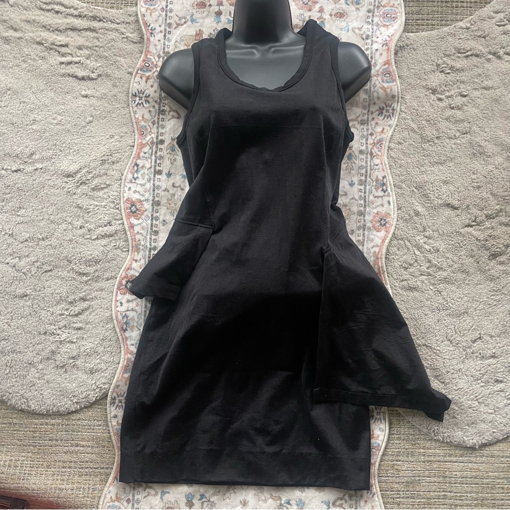 80’s Comme des Garcons Archive Black Halter Sheath Dress